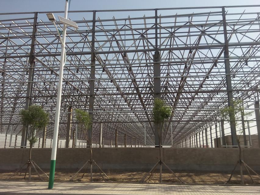 佛山汽车工业厂房网架