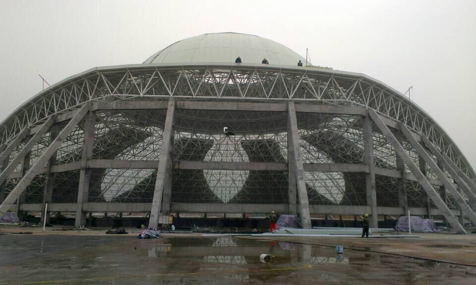 佛山温泉馆网架工程